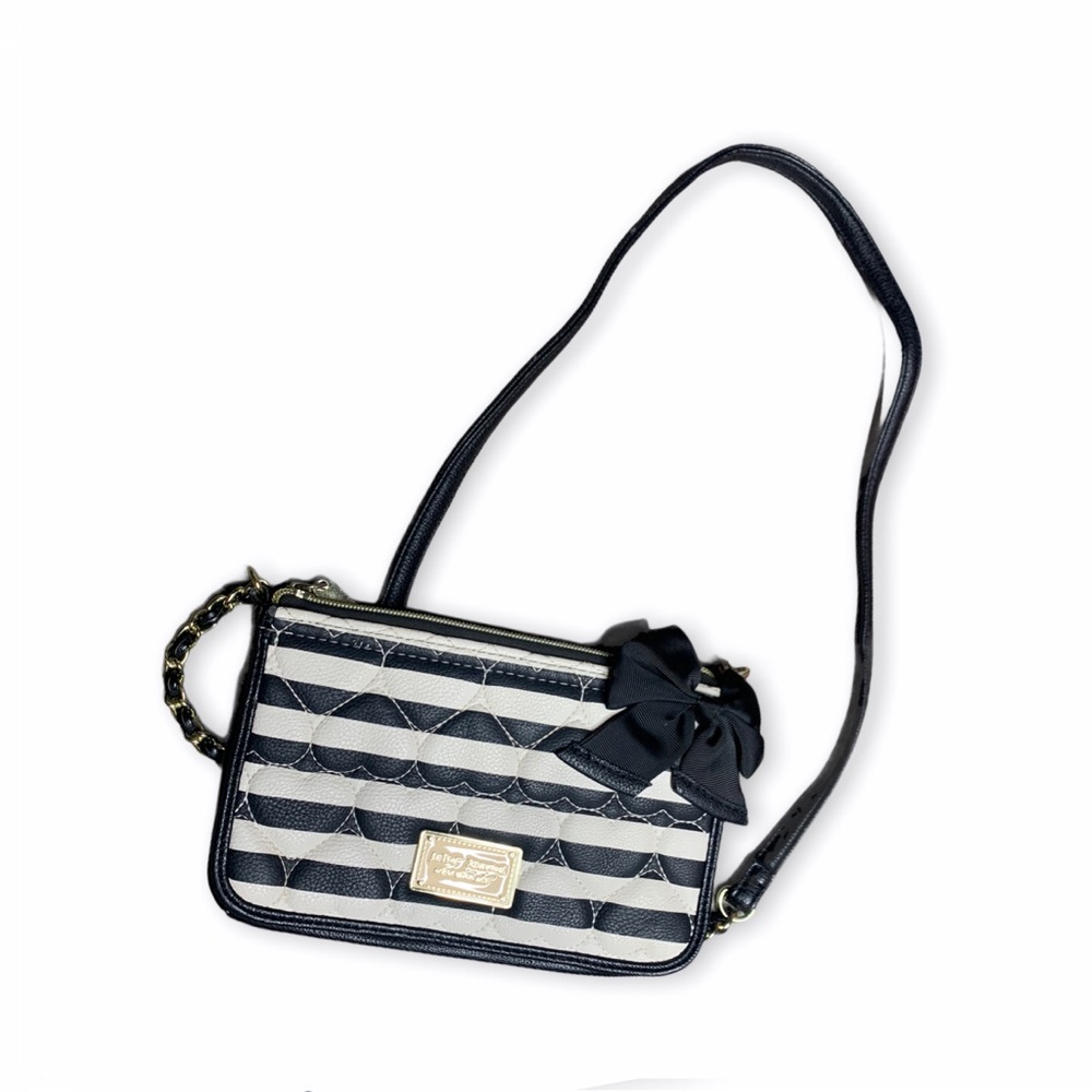 Betsey Johnson wallet crossbody.
